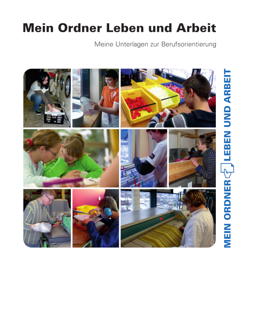 Cover des Portfolios Mein Ordner Leben und Arbeit (OLA)